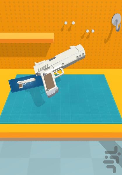 بازی ساخت اسلحه - Gameplay image of android game