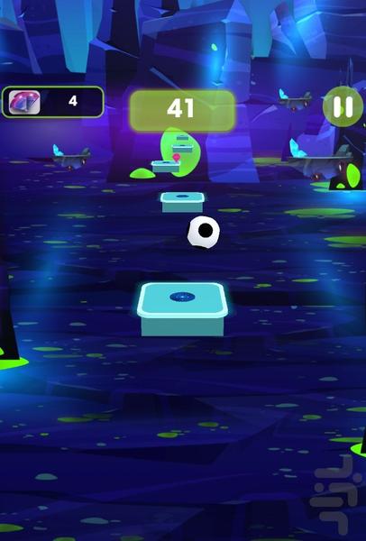 توپ بازی موزیکال - Gameplay image of android game