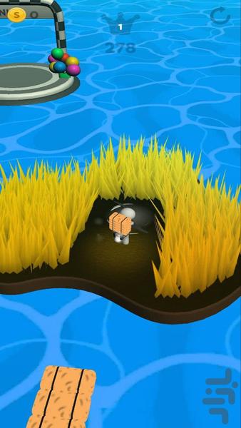 بازی چمن زنی - Gameplay image of android game