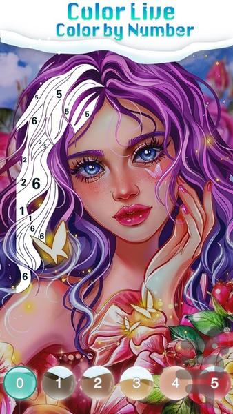 نقاشی و رنگ امیزی بزرگسالان - عکس بازی موبایلی اندروید