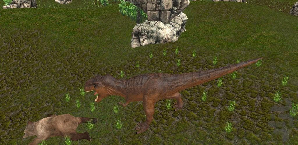 بازی دایناسور خشمگین - عکس بازی موبایلی اندروید