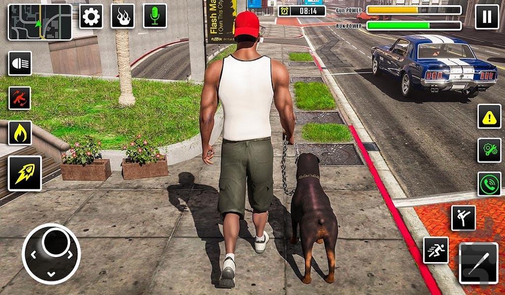 بازی گنگستر مافیای شهر - Gameplay image of android game