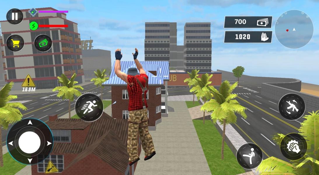 بازی گنگستر میامی - Gameplay image of android game