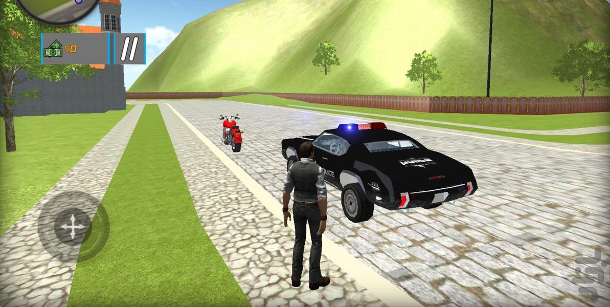 پلیس بازی - Gameplay image of android game