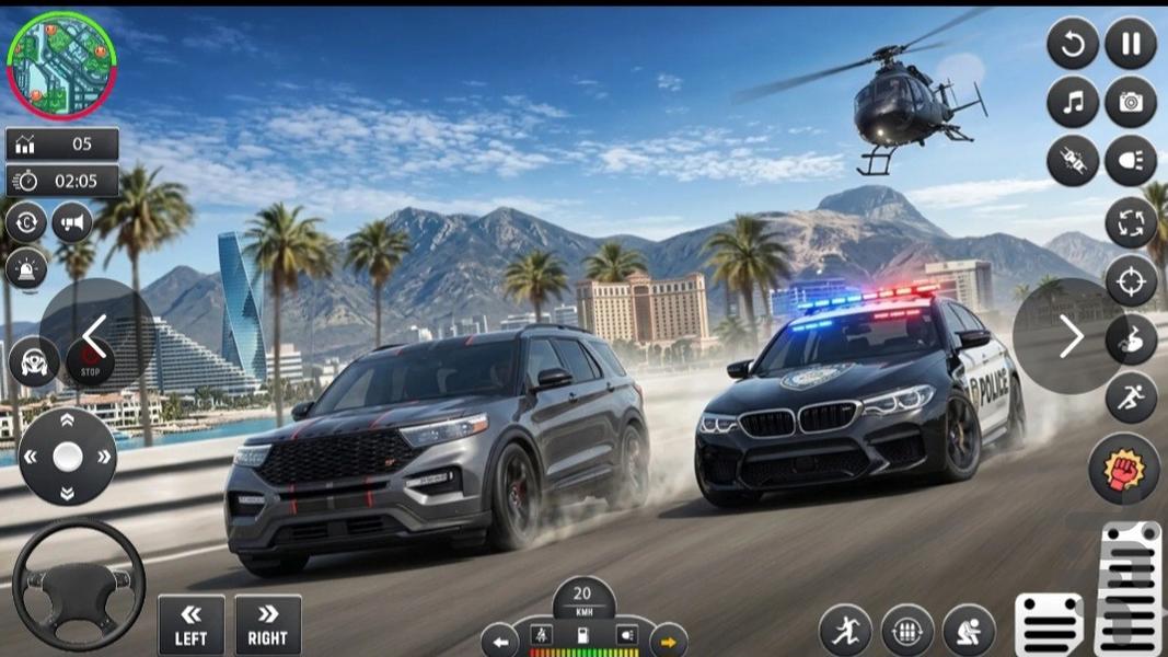 پلیس بازی - Gameplay image of android game