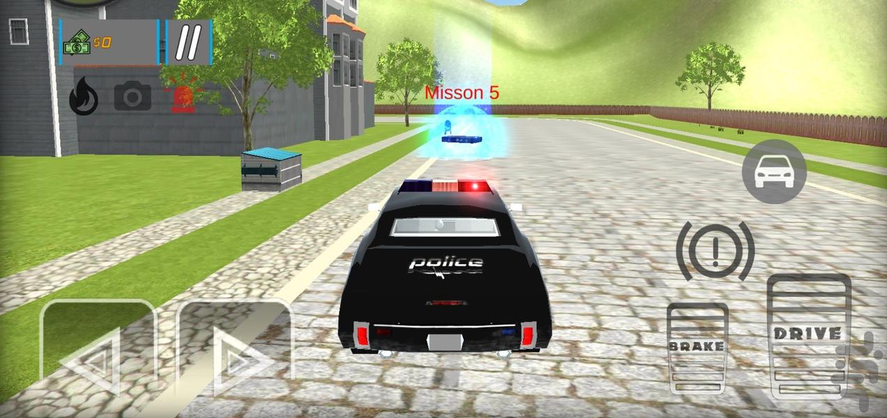 پلیس بازی - Gameplay image of android game