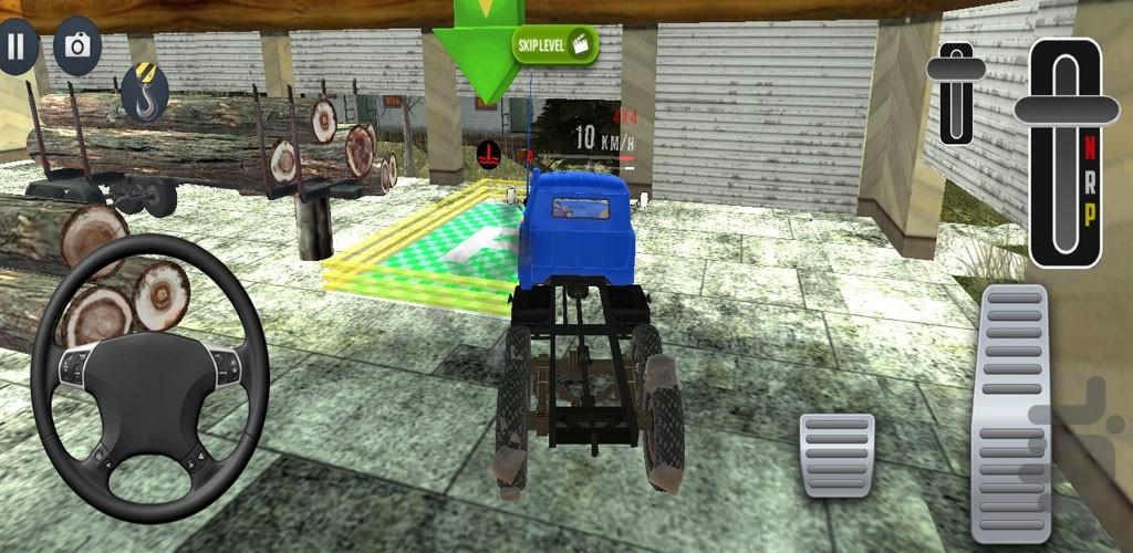 بازی رانندگی با کامیون افرودی - عکس بازی موبایلی اندروید