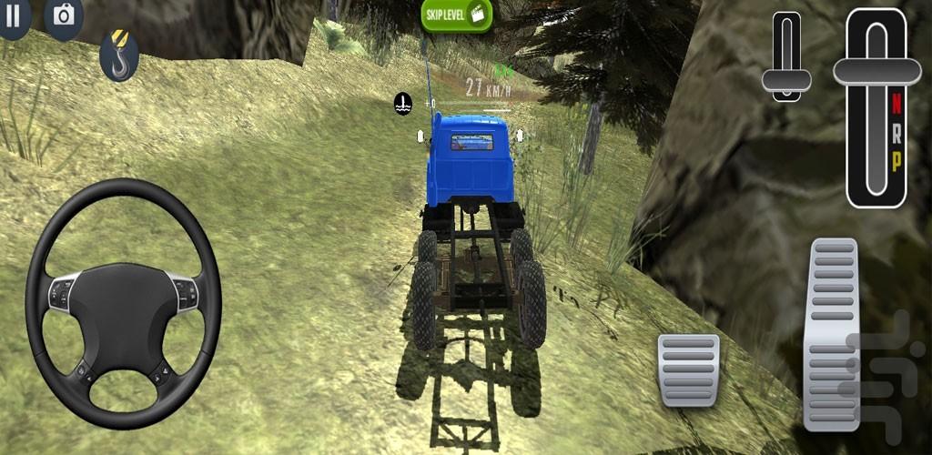 بازی رانندگی با کامیون افرودی - عکس بازی موبایلی اندروید