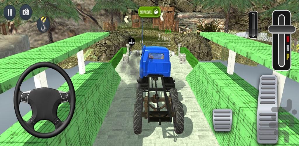 بازی رانندگی با کامیون افرودی - عکس بازی موبایلی اندروید