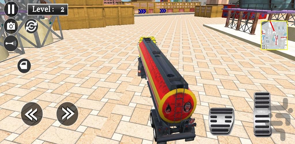 بازی کامیون سواری - عکس بازی موبایلی اندروید