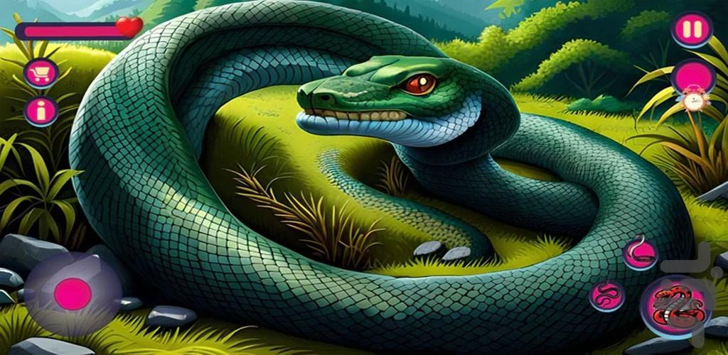 بازی مار آناگوندا - عکس بازی موبایلی اندروید