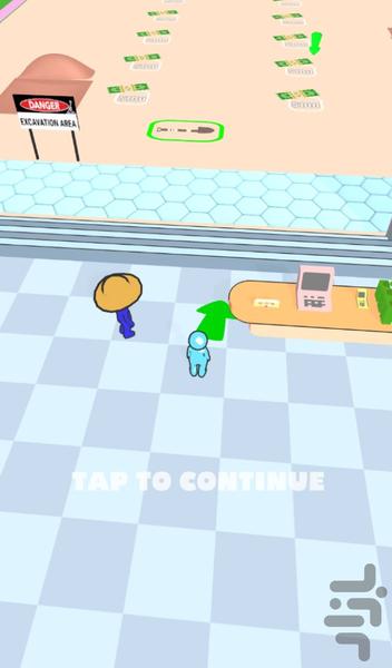 بازی ساخت موزه - Gameplay image of android game