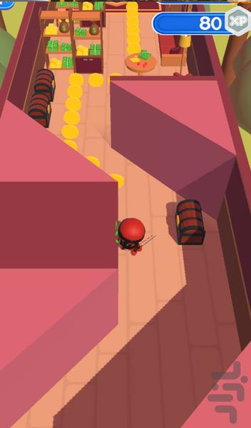 بازی نینجا - Gameplay image of android game