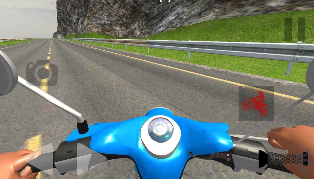موتور بازی در اتوبان - Gameplay image of android game