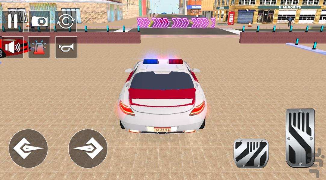بازی پلیسی - Gameplay image of android game