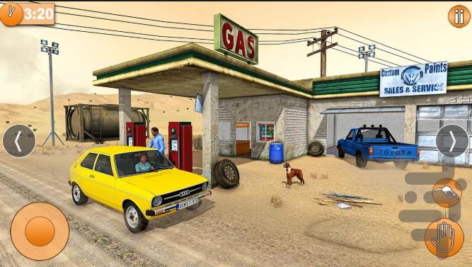 بازی ایستگاه پمپ بنزین - Gameplay image of android game