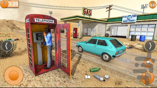 بازی ایستگاه پمپ بنزین - Gameplay image of android game