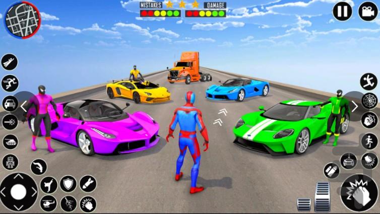 بازی ماشین مسابقه - Gameplay image of android game