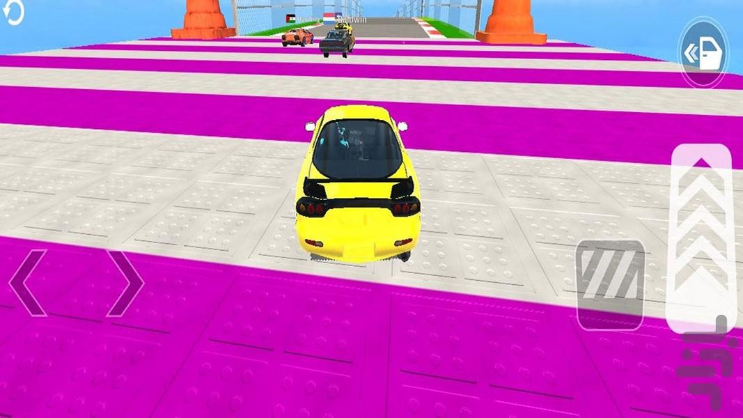 بازی ماشین مسابقه - Gameplay image of android game