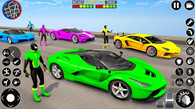 بازی ماشین مسابقه - Gameplay image of android game