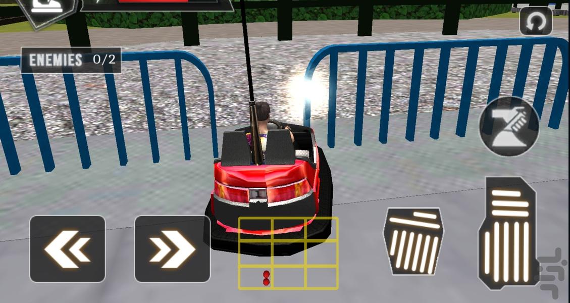 بازی ماشین شهربازی - Gameplay image of android game