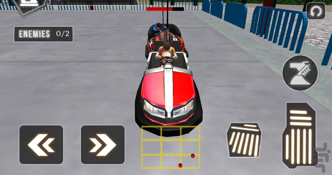 بازی ماشین شهربازی - Gameplay image of android game