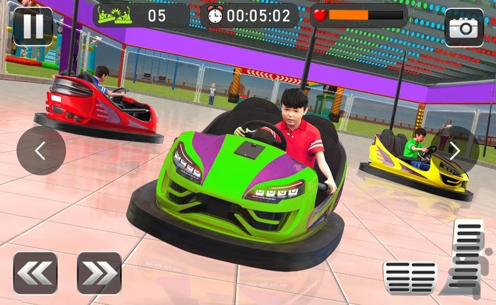 بازی ماشین شهربازی - Gameplay image of android game