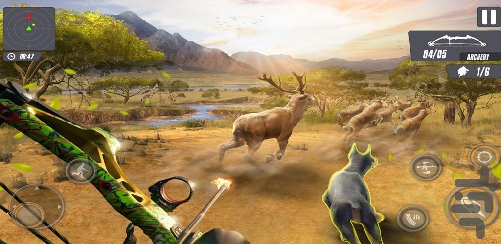 بازی شکارچی آهو - عکس بازی موبایلی اندروید