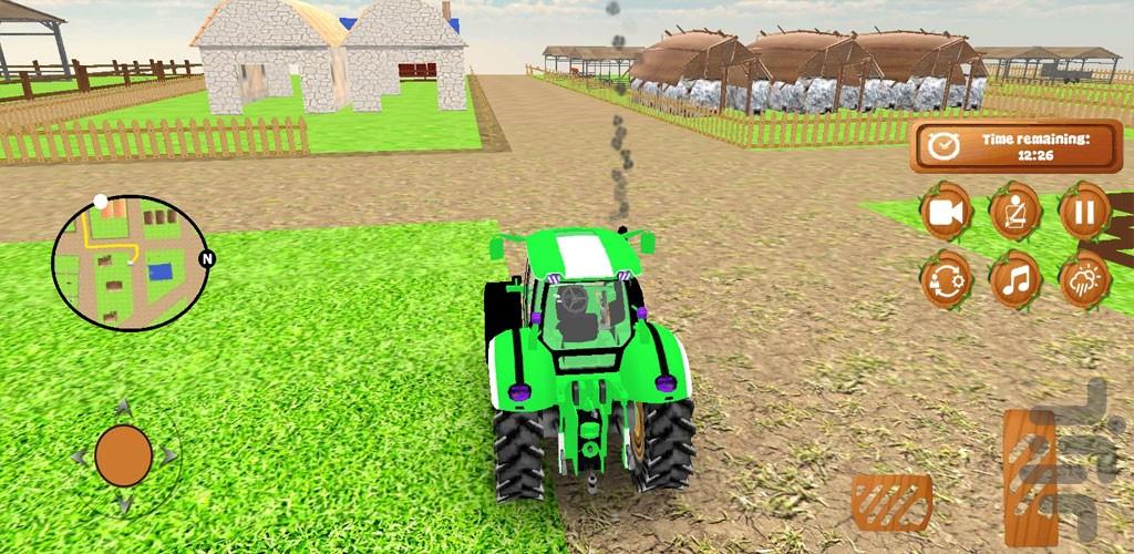 بازی تراکتور سواری جدید - عکس بازی موبایلی اندروید