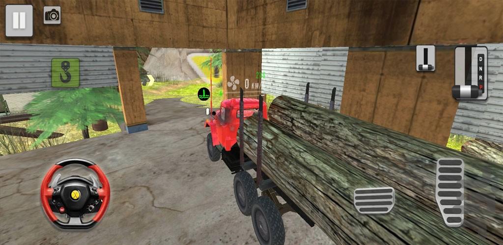 بازی رانندگی با کامیون امریکایی - عکس بازی موبایلی اندروید