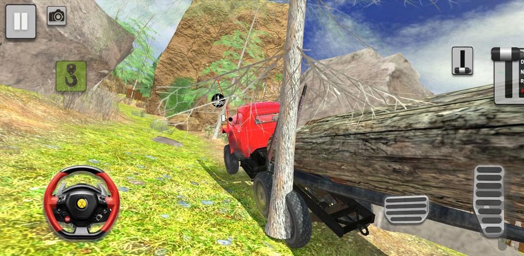 بازی رانندگی با کامیون امریکایی - عکس بازی موبایلی اندروید