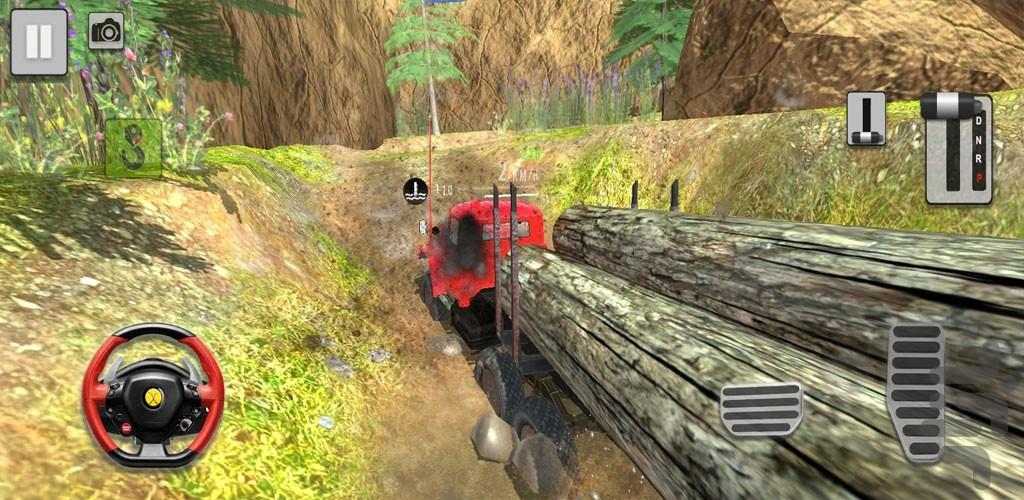 بازی رانندگی با کامیون امریکایی - عکس بازی موبایلی اندروید