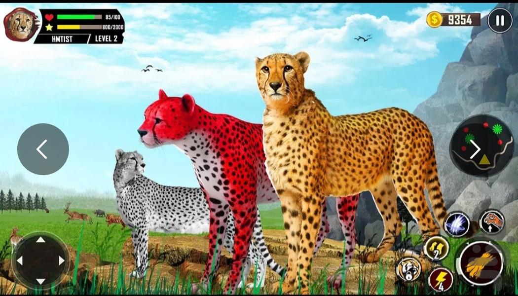بازی یوزپلنگ جنگل - عکس بازی موبایلی اندروید