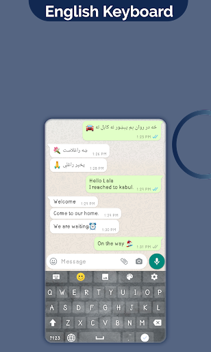 Pashto Keyboard - عکس برنامه موبایلی اندروید