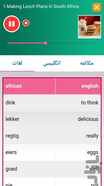 African Practical Conversation - Image screenshot of android app