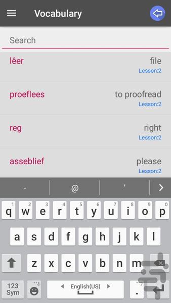African Practical Conversation - Image screenshot of android app