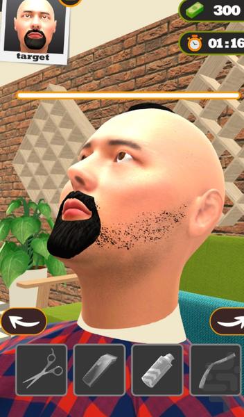 بازی ارایشگاه پسرانه - Gameplay image of android game