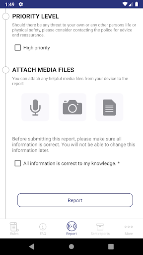 AFC Integrity - Image screenshot of android app