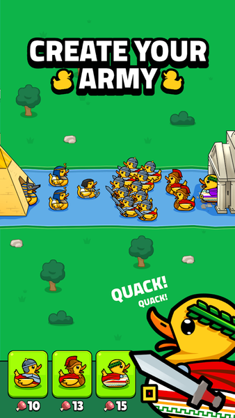 Age of Duck Warriors: War Game - عکس بازی موبایلی اندروید