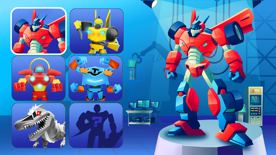 Age of Robots: Superhero Wars - Gameplay image of android game
