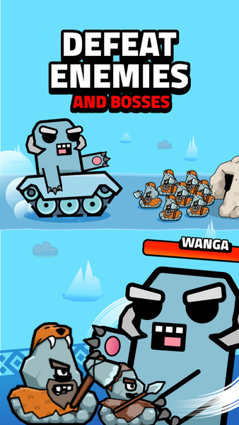 Age of Tanks Warriors: TD War - Gameplay image of android game