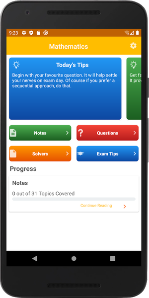 Zimsec Maths Revision - Image screenshot of android app