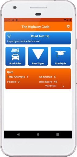 The Highway Code Zimbabwe - Image screenshot of android app