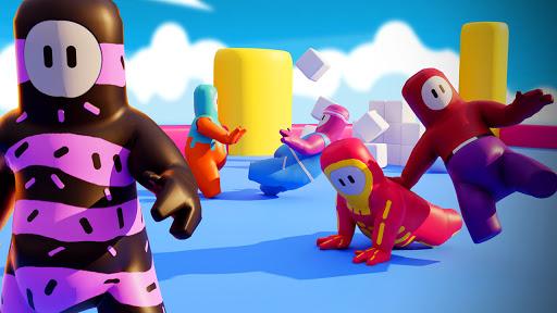 Among Guys: fall racing games. Epic race fun games - عکس بازی موبایلی اندروید