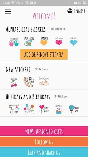 Caloola Sticker maker - Image screenshot of android app