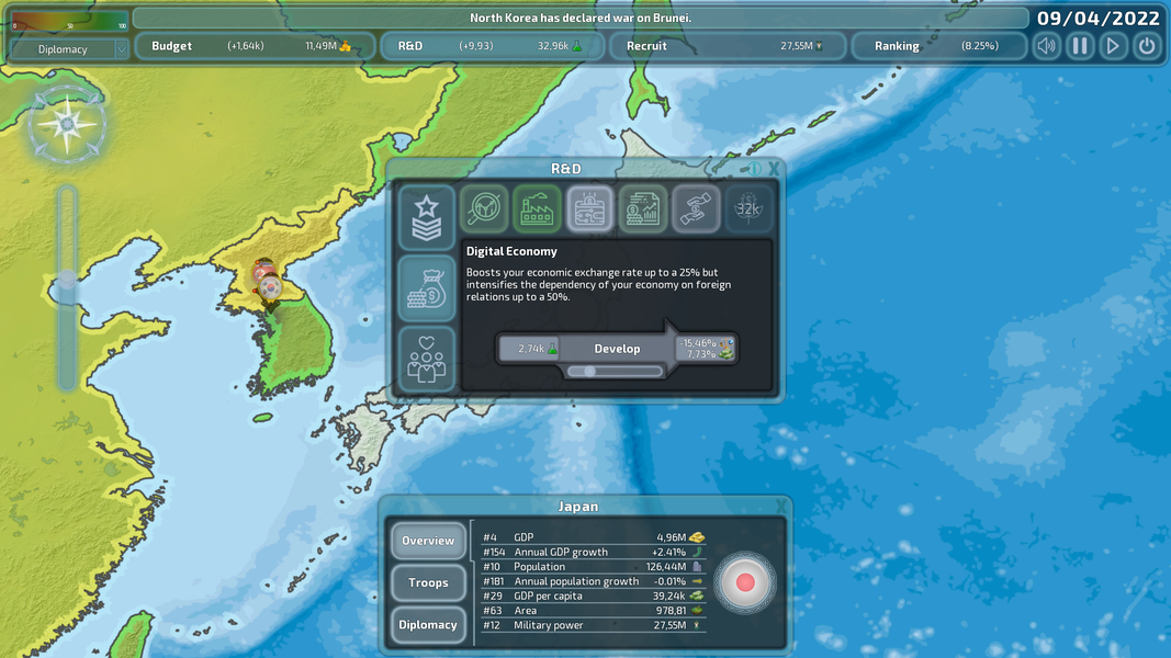 Dummynation - Gameplay image of android game