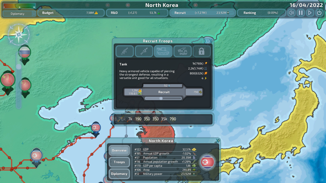 Dummynation - Gameplay image of android game