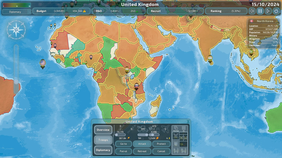 Dummynation - Gameplay image of android game