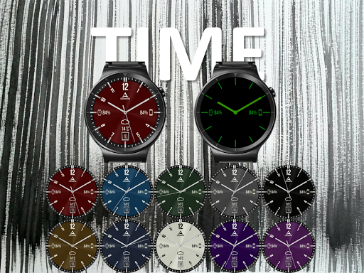 Time Watch Face - Image screenshot of android app