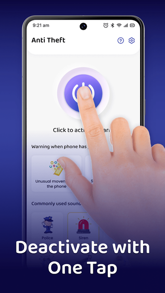 Smart Anti Theft Alert Phone - عکس برنامه موبایلی اندروید